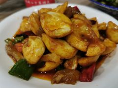 虎皮蛋烧牛筋-江城燕子大排档(江汉路步行街店)