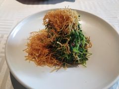 巧拌豆苗-四季民福烤鸭店(王府井灯市口店)