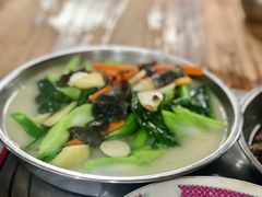 咸蛋肉片芥菜汤-如意坊美食(华兴一街店)