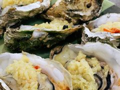 炭烧蒜蓉生蚝-贞姨美食·老字号海鲜大排档