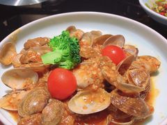 风味炒花蛤-望湘园·洞庭渔宴(浦江欢乐颂店)