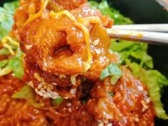 秘制辣炒猪肉饭-鱼籽村秘制拌饭(崇文门店)