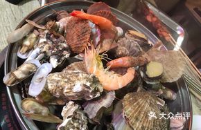 Steamed Fresh Seafood