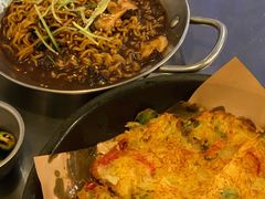 泡菜饼-富乐满韩国正宗炸鸡韩国料理(虹泉路店)