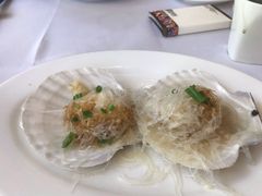 蒜蓉粉蒸元贝-勝記酒家·37年老字号·经典粤菜(荔枝公园店)