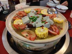 牛肉排骨汤锅-花水湾红太阳牛肉汤锅