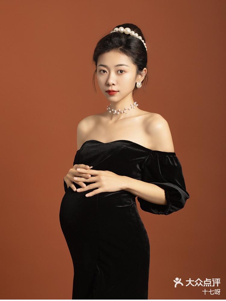 赫本风最美孕妇照