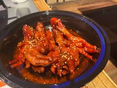 辣卤凤爪-探鱼·鲜青椒爽麻烤鱼(钟楼众汇广场店)