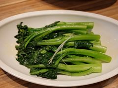 白灼广东菜心-粤港餐厅(禹州商业广场店)