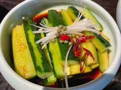椒麻黄瓜-绿茶餐厅(西湖银泰百货店)