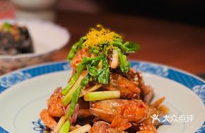 Old Man's Oil-Braised Shrimp