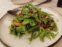 蒜蓉沙松尖-清华大学-甲所餐厅