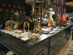 自助取餐区-北京希尔顿逸林酒店-逸轩西餐厅-自助餐厅