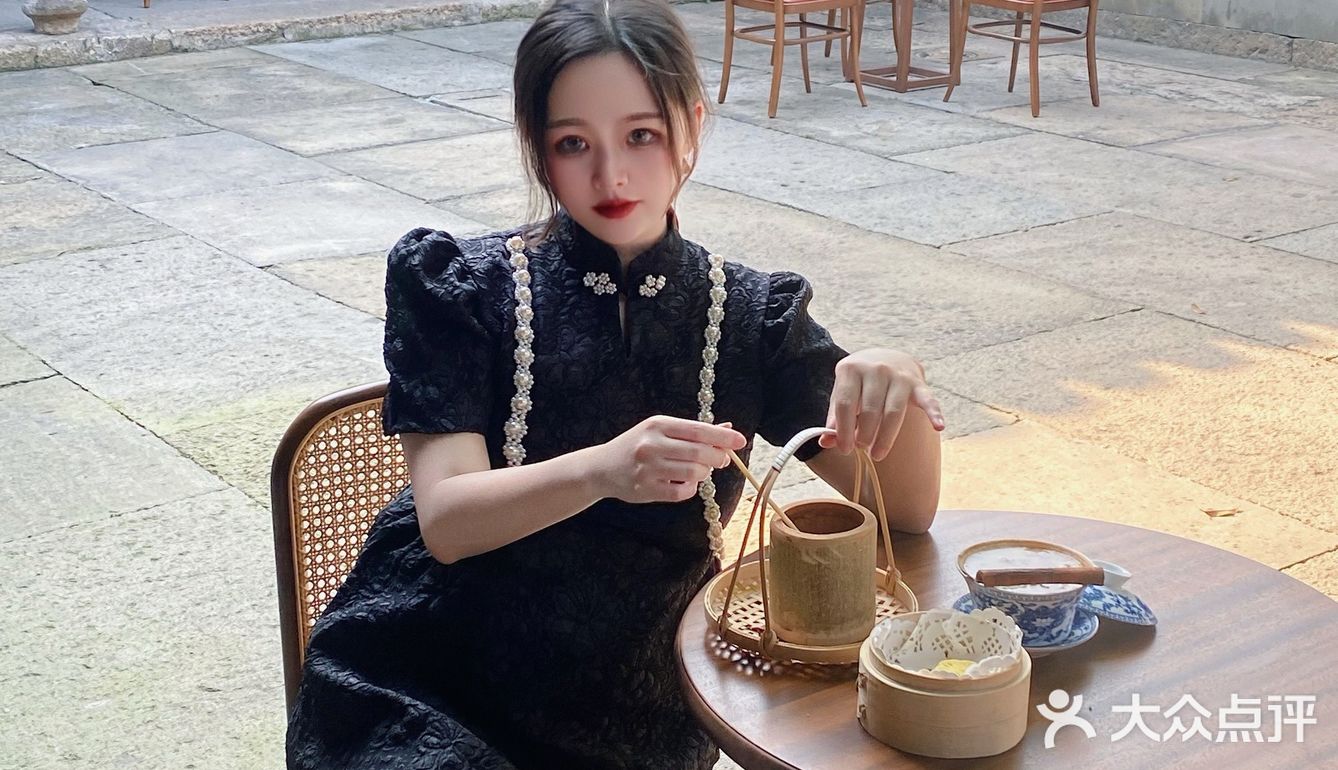 绍兴｜藏在四合院里的江南庭院下午茶 装在盖碗里的咖啡