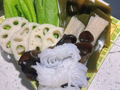 蔬菜小拼盘-鱼酷活鱼烤鱼(北美店)
