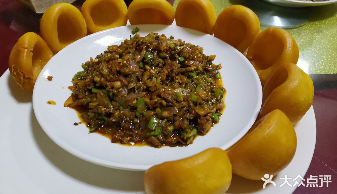 当地的朋友带去吃这家 谁来都请到这里 带院子的农家乐