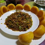 当地的朋友带去吃这家 谁来都请到这里 带院子的农家乐