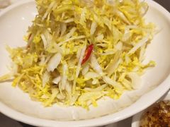 蛰皮拌菜心-燕春楼(海河华鼎店)