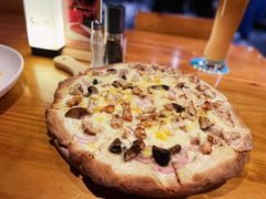 鸡肉蘑菇芝士烤饼-Secco德式餐吧(南秀村店)
