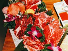 -明洞阿姨·韩式酱蟹烤肉·创意料理(三元桥店)