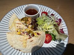 鸡肉皮塔饼-本处·素食·融合料理(南油店)