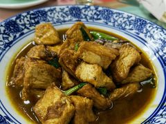 蕈油豆腐-得意楼蒸菜馆