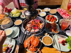 -釜御山海鲜烤肉火锅自助(新城市中心店)
