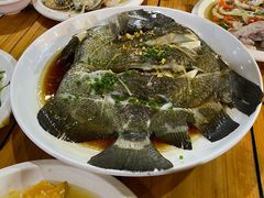 广式蒸燕子鱼-蓝湾碧波·老字号·疍家非遗海上餐厅