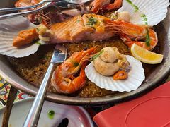 传统西班牙海鲜铁盘饭-BROWNSTONE布朗石西班牙餐厅(富城店)