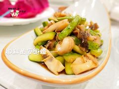 椒麻黄瓜鲍螺-小船渔村•大连菜•大连焖鱼(明泽街店)