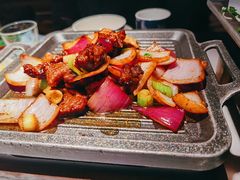 撒椒牛肉-绿茶餐厅(同成街华联店)