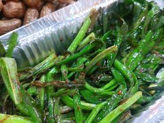 烤韭菜-二红烧烤排骨串(麦岛店)