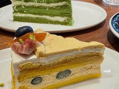 柿子南瓜奶油蛋糕-black rainbow coffee