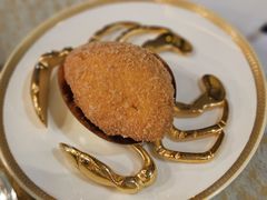 酿焗鲜蟹盖jpg-唐阁(香港朗廷酒店)
