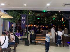 等位区-绿茶餐厅(乐峰广场店)
