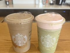 莓莓风味抹茶星冰乐-星巴克臻选(深圳欢乐港湾店)