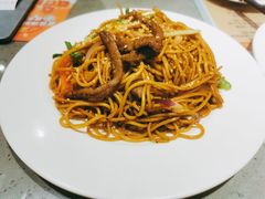 黑椒牛柳炒意粉-大头力茶餐厅(花都融创茂店)