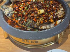 招牌怪味烤鱼-吉庆莲年有鱼炭烤鱼(苏宁广场店)
