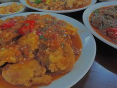 鱼香茄饼-龙潭李鸭子同乐饭店