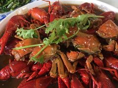 -七的湖·晚芳亭·阳澄湖农家菜·大闸蟹(莲花岛店)