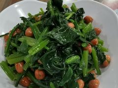 菠菜拌花生米-宝源饺子(麦子店街店)