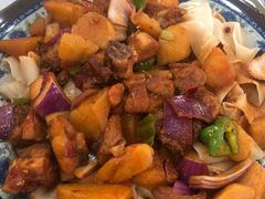 大盘鸡拌面-南师大仙林校区东区食堂
