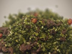 捞拌雪龙黑牛肉-北京泰富酒店-柏景轩中餐厅