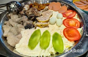 Mini Pot Four-Combination Meat Tofu Pudding