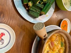 白灼秋葵-绿柠食堂(北外滩店)