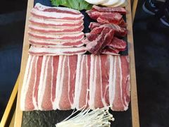 薄切五花肉-OBANAE欧巴呢韩国传统烤肉店(三水店)