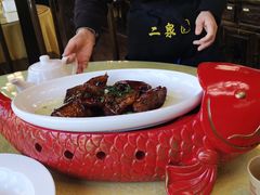 老烧甘露青鱼—王牌产品-二泉园老菜馆·百年无锡菜