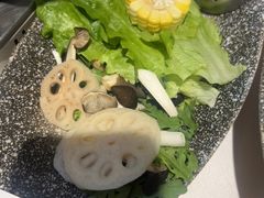 蒜蓉炒有机时蔬-香蜜轩·粤菜·宴会(世界之窗店)