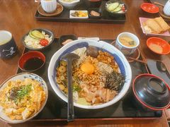 纳豆冷荞麦面-纹兵卫手打荞麦面日料(虹桥本店)