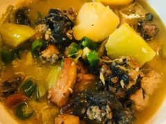 四川青皮莴笋烧黑嘿鸡-眉州东坡(团结湖店)